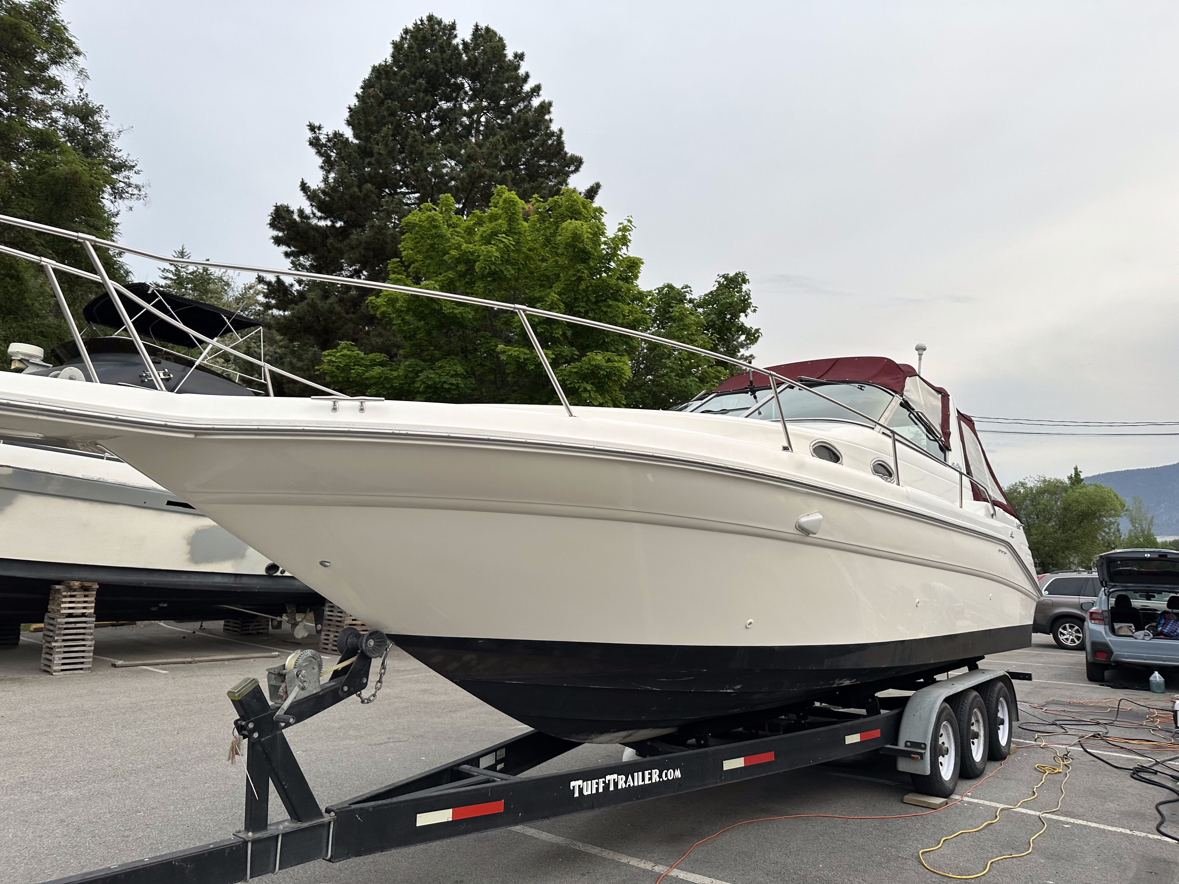 Boat exterior detail
