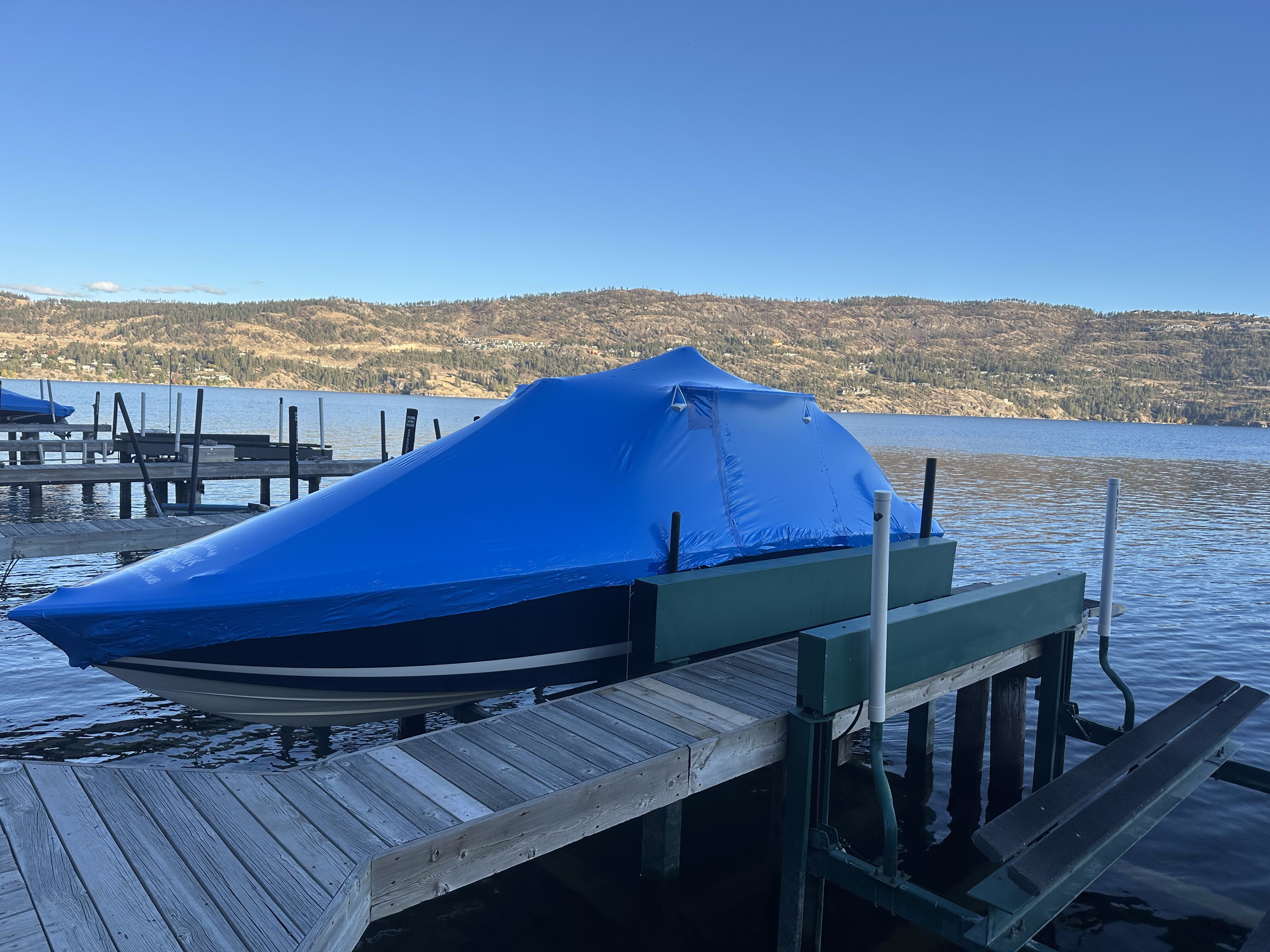 Boat wrap winter protection