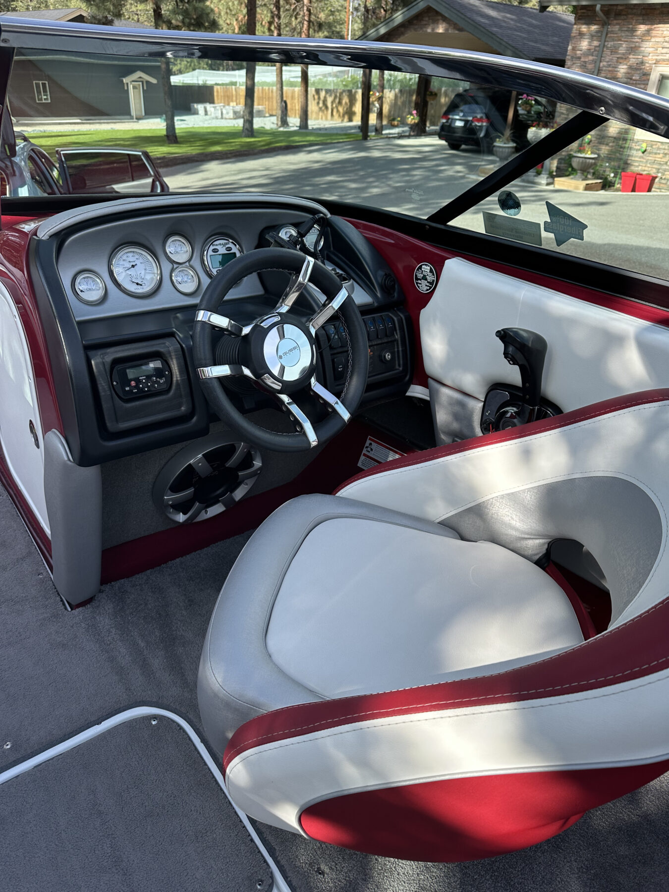 Interior boat clean