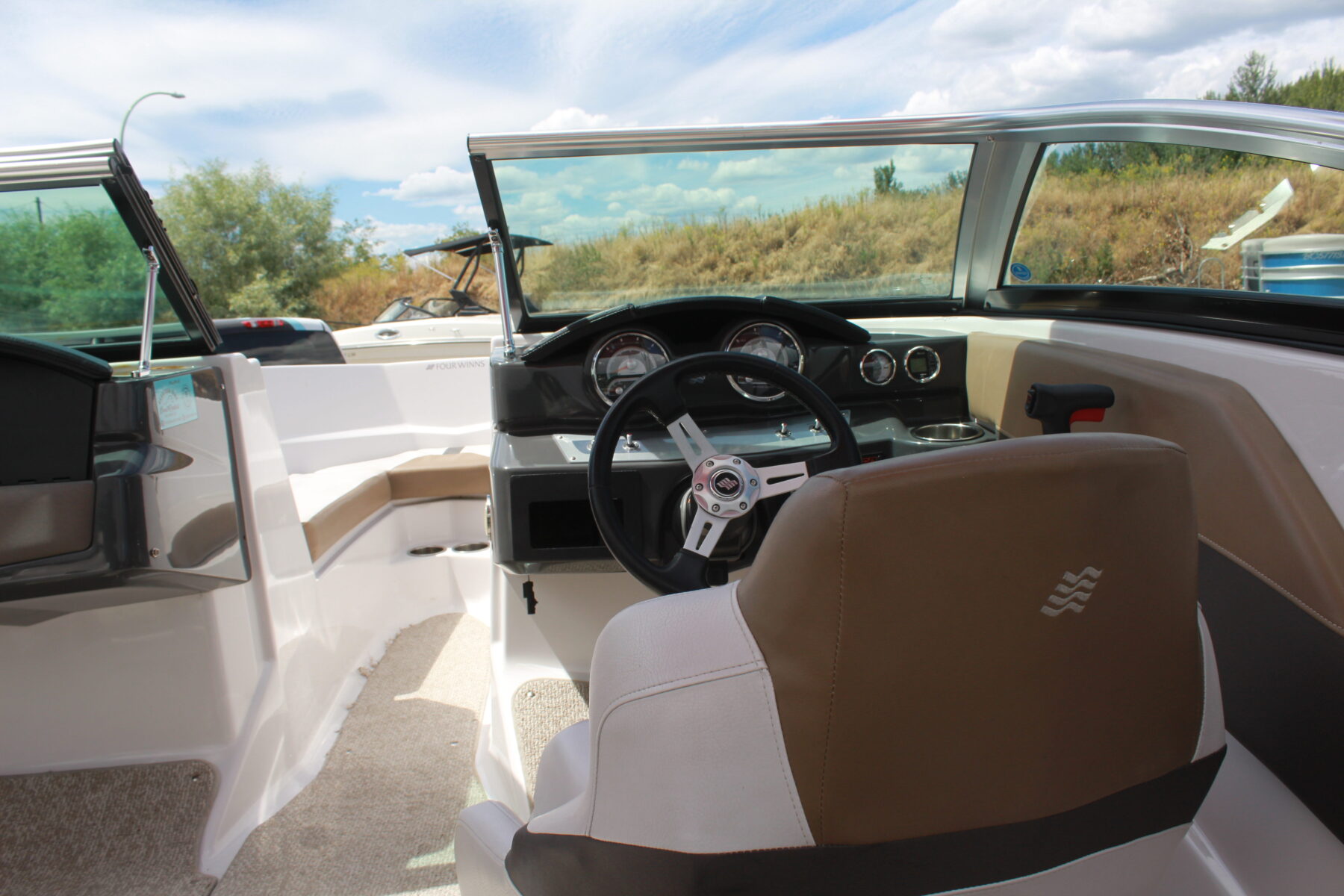 Boat interior shampoo